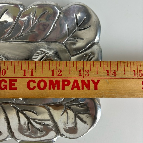 Metal Silver Tone Oblong Horse/Equestrian Tray - Picture 9 of 10